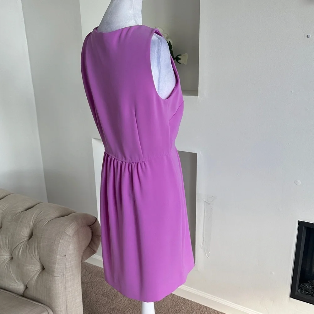 J. Crew Vibrant Pink Sleeveless Mini Dress